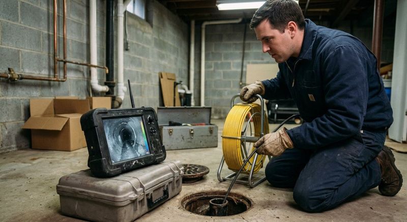 Drain Camera Inspection in Sacramento, CA