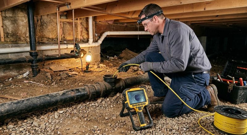 Drain Camera Inspection in San Antonio, TX