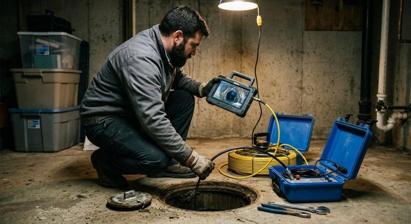 Sewer Drain Inspection Service in Fredericksburg, VA