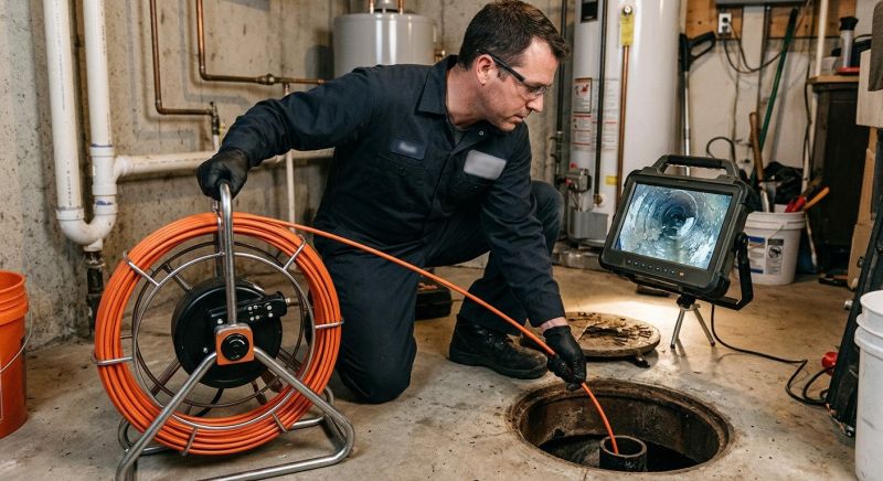 Sewer Video Inspection in Cumming, GA