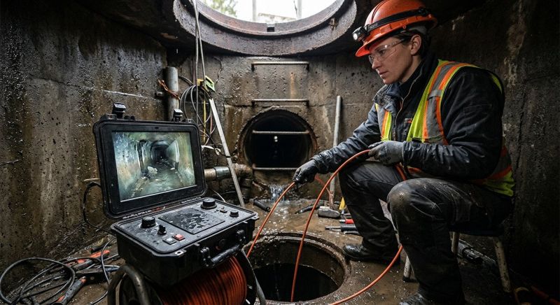 Sewer Video Inspection in Annapolis, MD