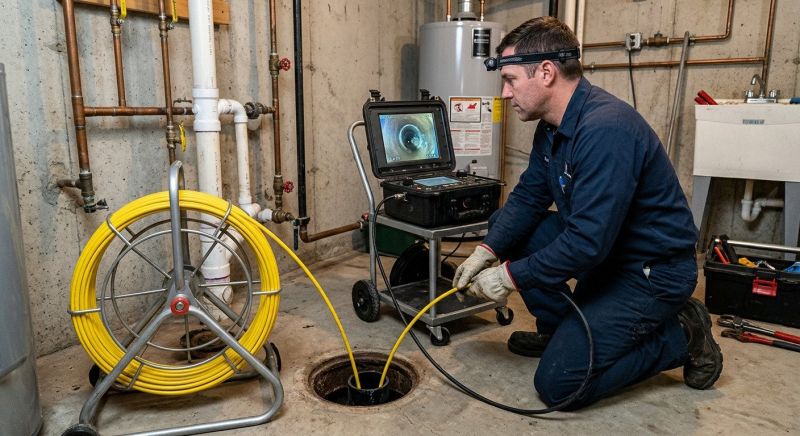 Cctv Plumbing Inspection in Naperville, IL