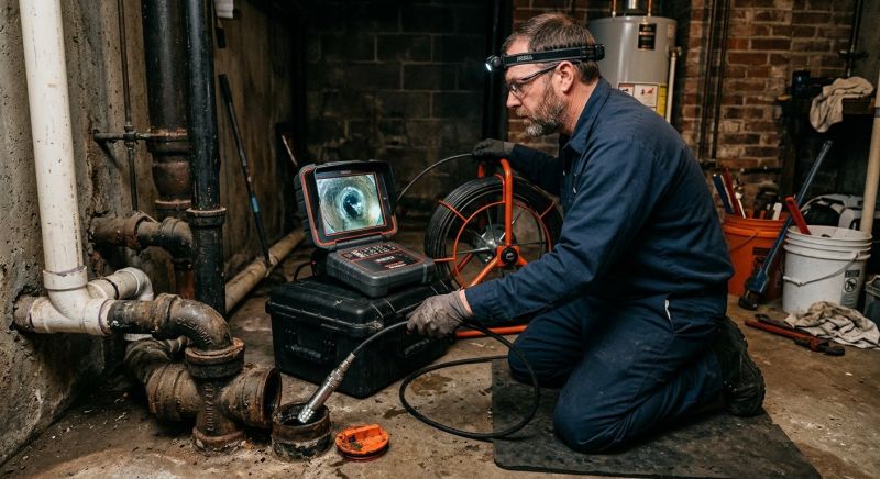 Drain Camera Inspection in Fairfax, VA