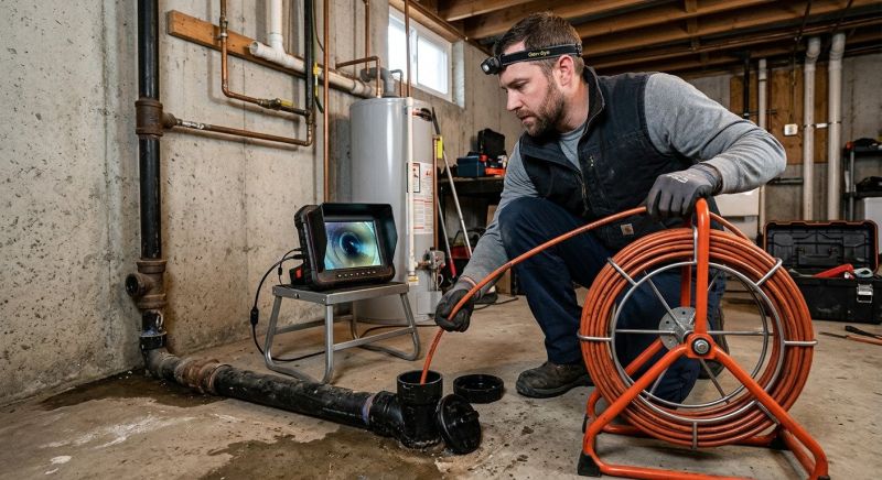 Plumbing Camera Service in Conroe, TX