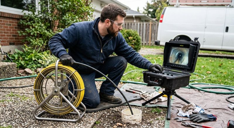 Sewer Scope Service in Cary, NC