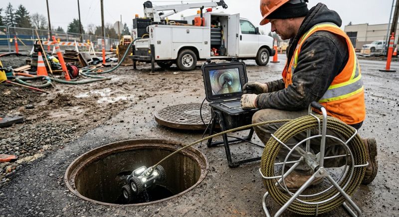 Sewer Video Inspection in Austin, TX